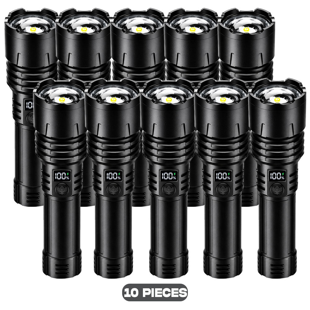 Billhol® 💥Super Bright Ultimate Tactical Survival Flashlight · 2M+ SOLD · 80X Brighter ·120H Runtime · Military COB LED Tech💥