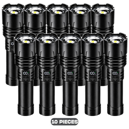 Billhol® 💥Super Bright Ultimate Tactical Survival Flashlight · 2M+ SOLD · 80X Brighter ·120H Runtime · Military COB LED Tech💥