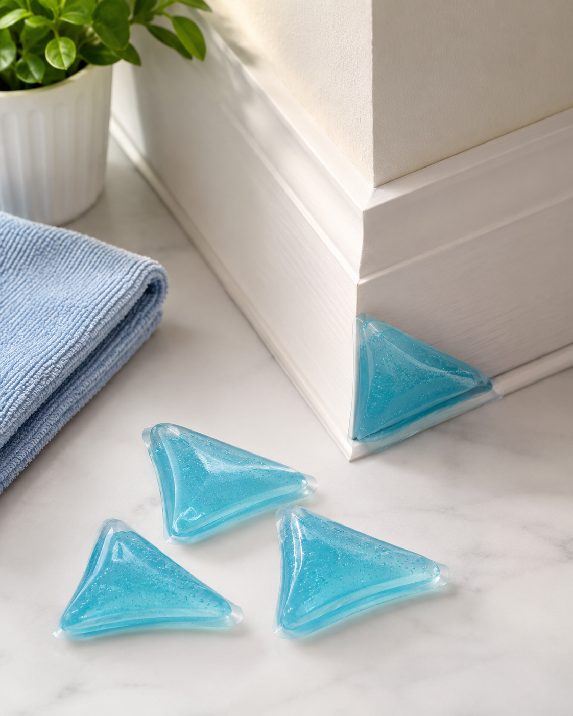Clear Corner Door Stopper Pads