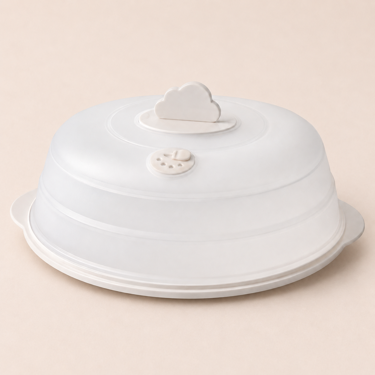Microwave Food Cover with Steam Vent