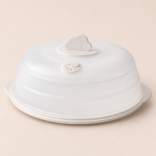 Microwave Food Cover with Steam Vent