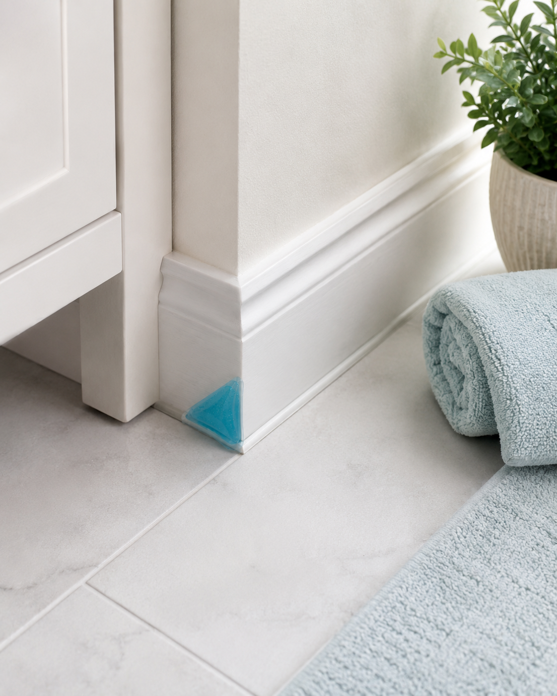 Clear Corner Door Stopper Pads