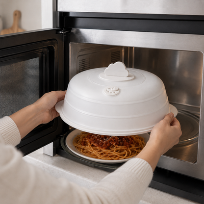 Microwave Food Cover with Steam Vent