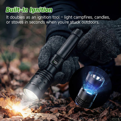 Billhol® 💥Super Bright Ultimate Tactical Survival Flashlight · 2M+ SOLD · 80X Brighter ·120H Runtime · Military COB LED Tech💥